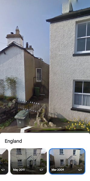 Detached house but one room randomly belongs to the neighbours!