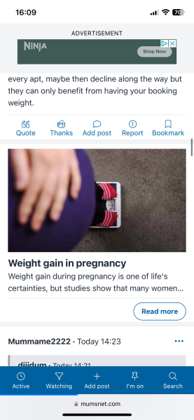 To decline weighing