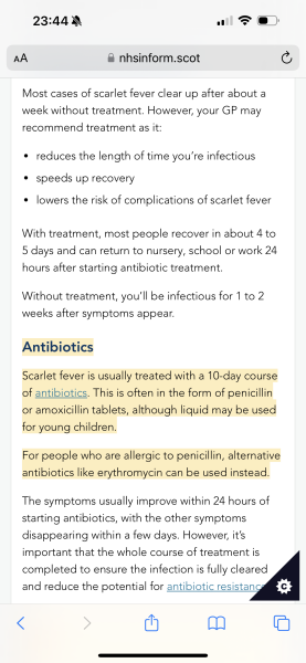 Scarlet fever - A&E?