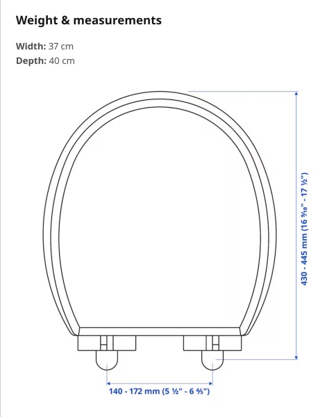Loo seat/plug help!  How to find what fits???