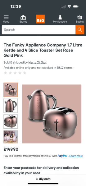 Have been asked to buy a “cool kettle and toaster” for a 20-something. Help