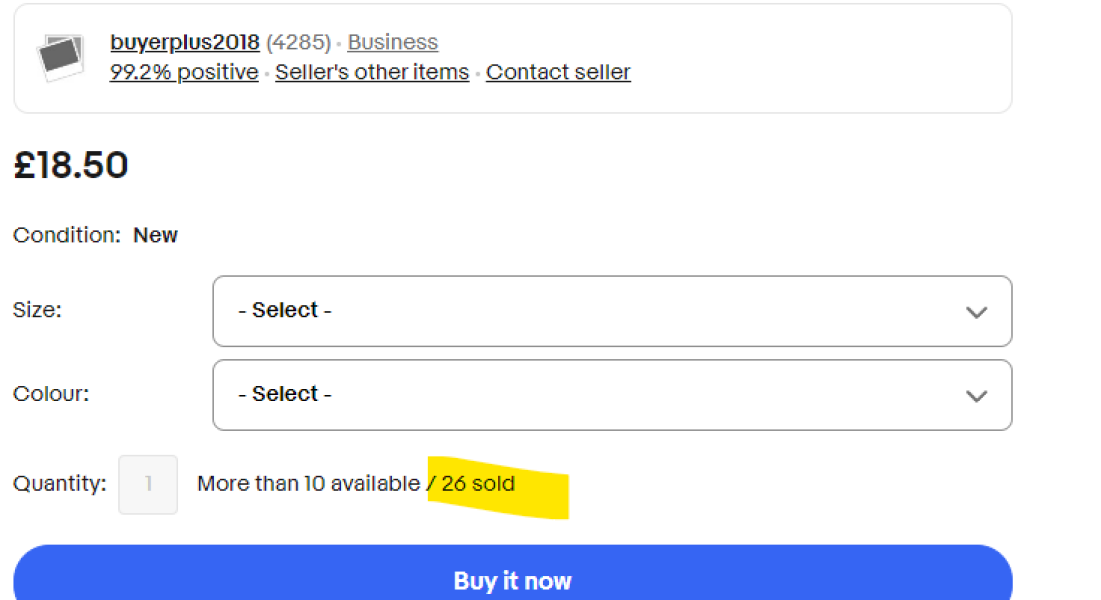 To think the photo on this eBay listing is inappropriate?