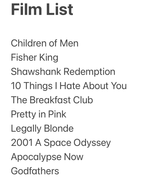 What films are a must watch before you die?