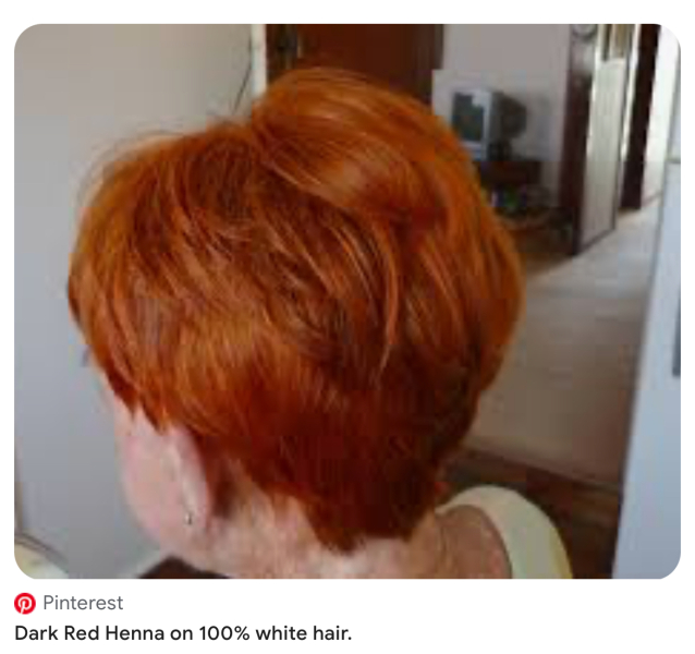 Grey hair regret