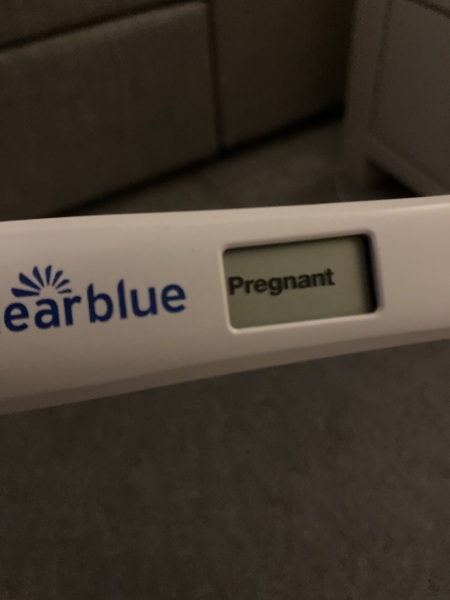 Not pregnant after chemical