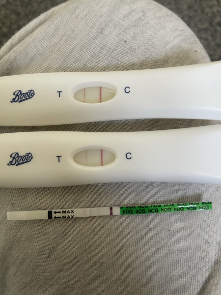 My first positive.. but is this line progression something I should be worried about?
