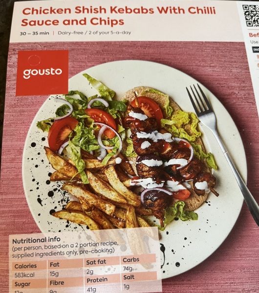 65% off Gousto + 20% off for 2 months