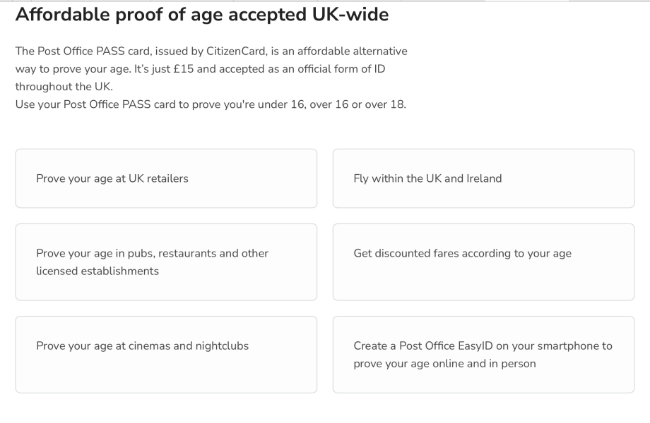Foreign birth register - photo id