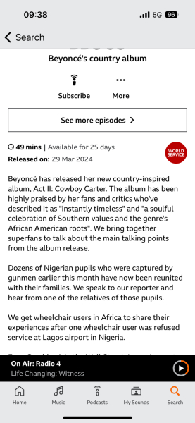 Beyonce and country - can anyone ever say a particular genre of music can 'belong'  to  an ethnicity