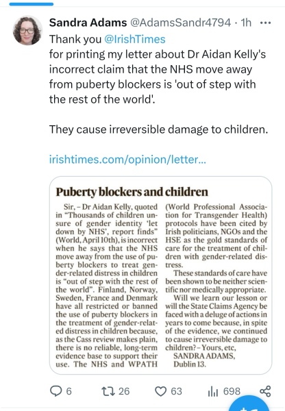 Gender Critical in Ireland Part 3