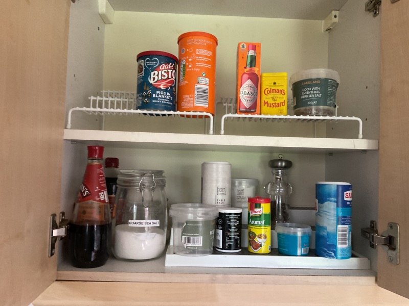 Show me how you store your spices