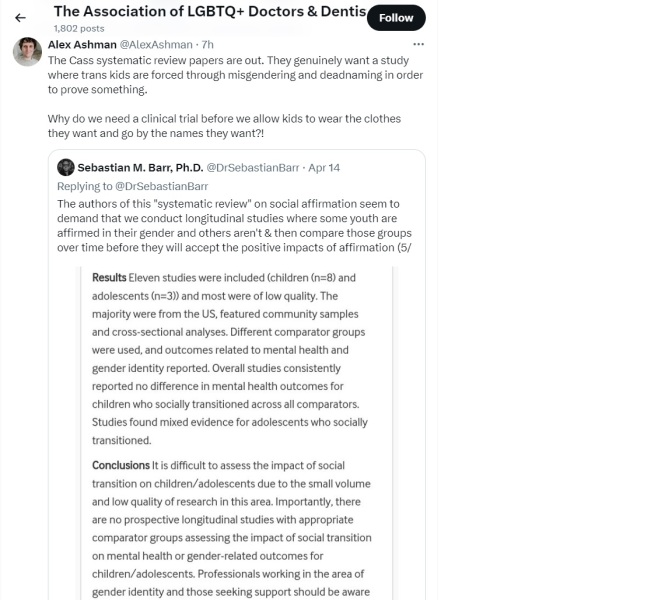 Cass review - out on Wednesday