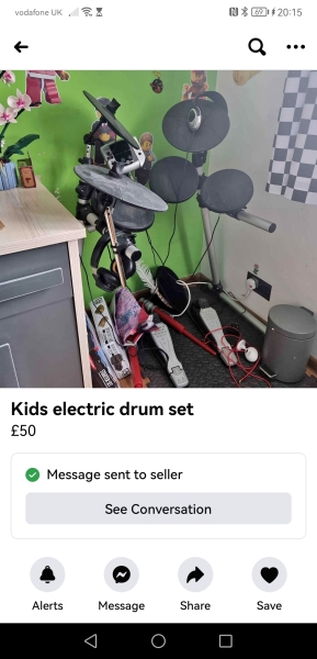 Drums for 7yo