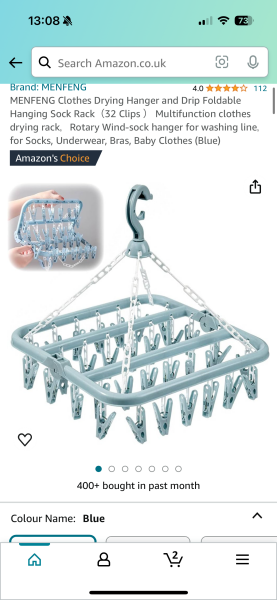 To hang my underwear on the washing line?