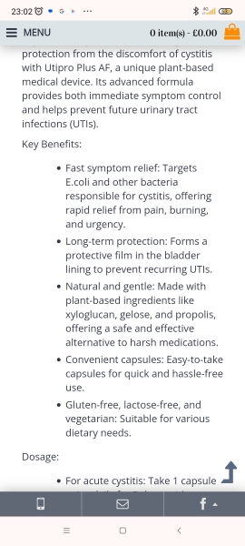 UTI in elderly? Patent