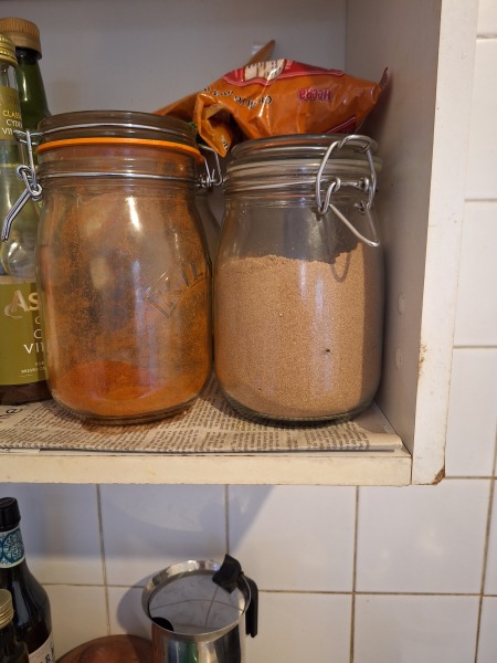 Show me how you store your spices