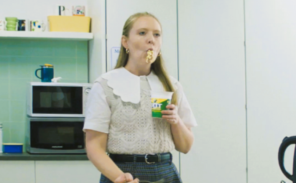 To think colleague has bitched about pot noodle