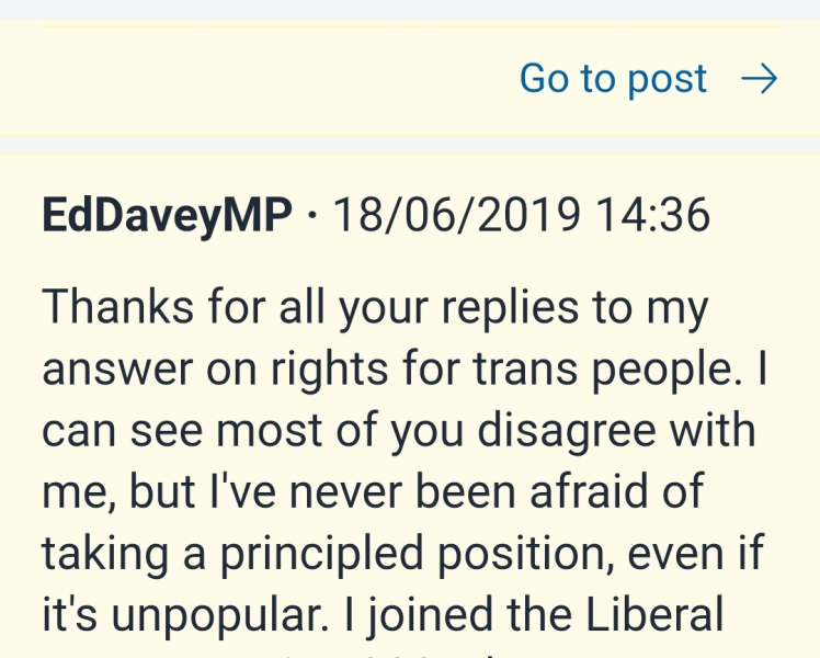 Meeting Ed Davey - what to ask?