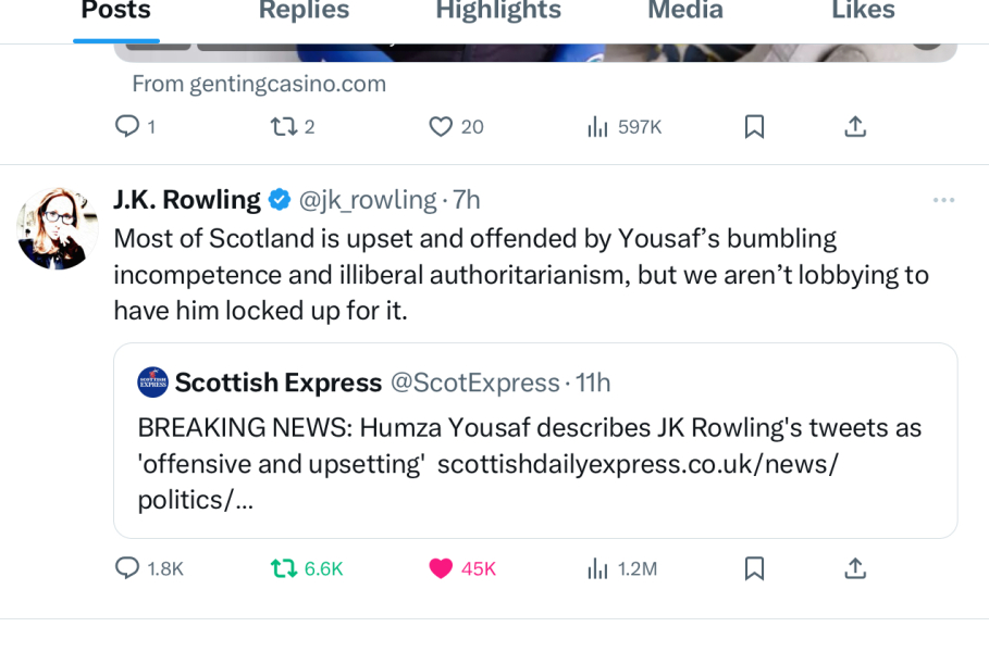 Does anyone else not care if a 'hate incident' is recorded against them?