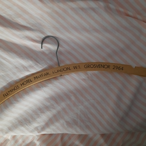 Where is your oldest coathanger from?