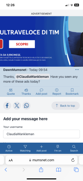 A huge overblown ad is currently covering half the page with no way to get rid.