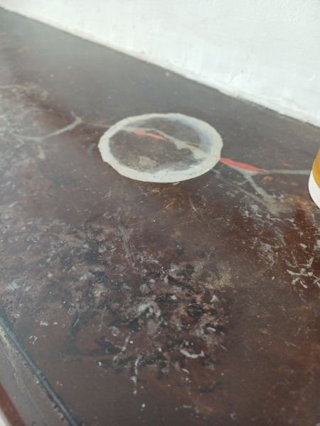 What drink has done this to my fireplace?