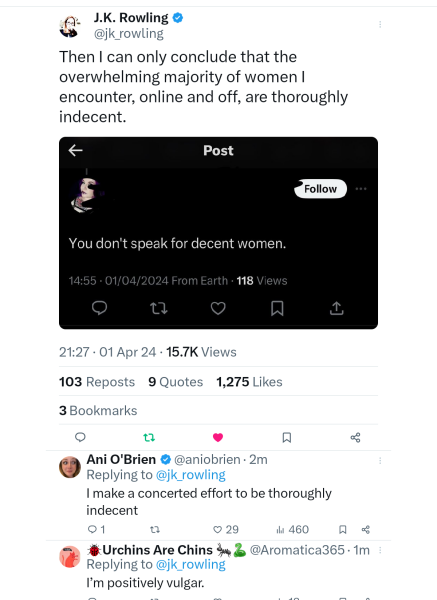 JKR exposing Scottish hate crime laws for what they are