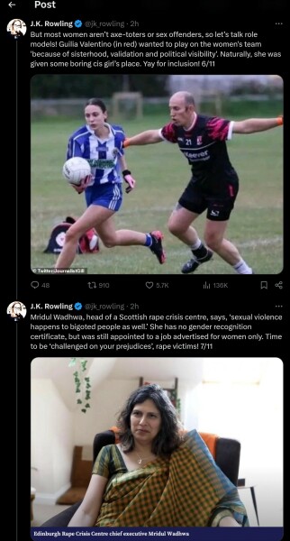 Has anyone read JKR post on Twitter today?