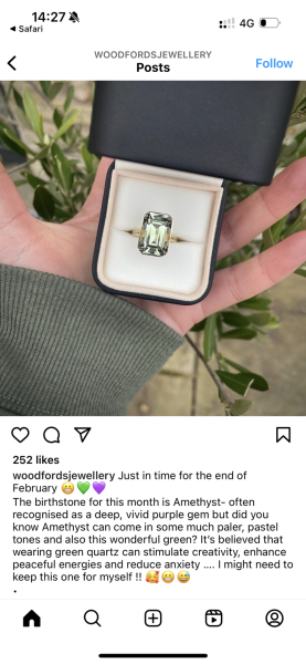 Any gemologists or jewellers about?