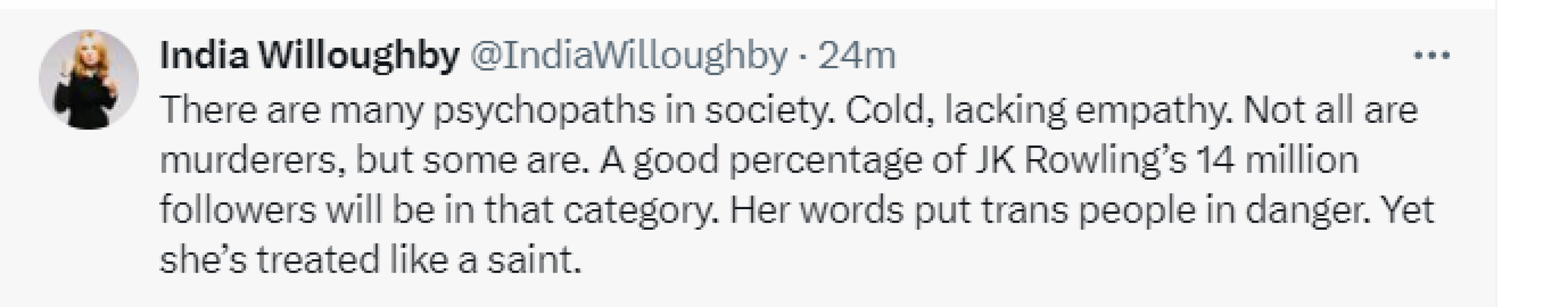 JKR exposing Scottish hate crime laws for what they are