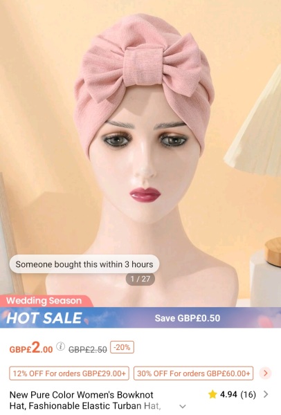 This hat for adults