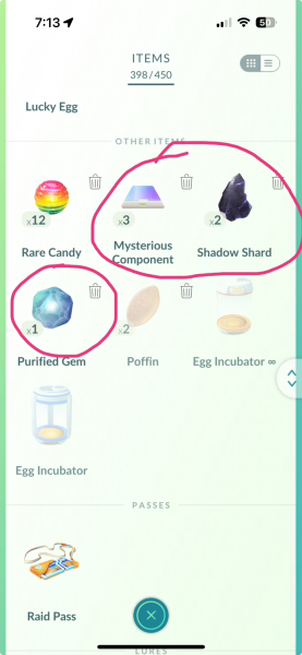 Routine Sparkles Pokémon Go 