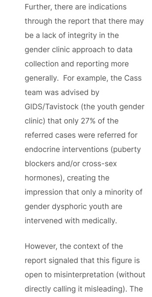 Cass review - out on Wednesday