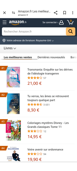 City of Paris bans posters advertising " Transmania" book criticising transgender ideology. Backfires as book now best seller and controversy being covered in MSM.