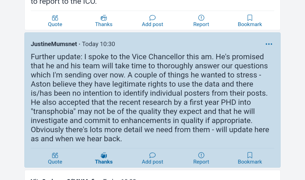 Thread 2: A corpus-assisted discourse analysis of linguistic transphobia on Mumsnet