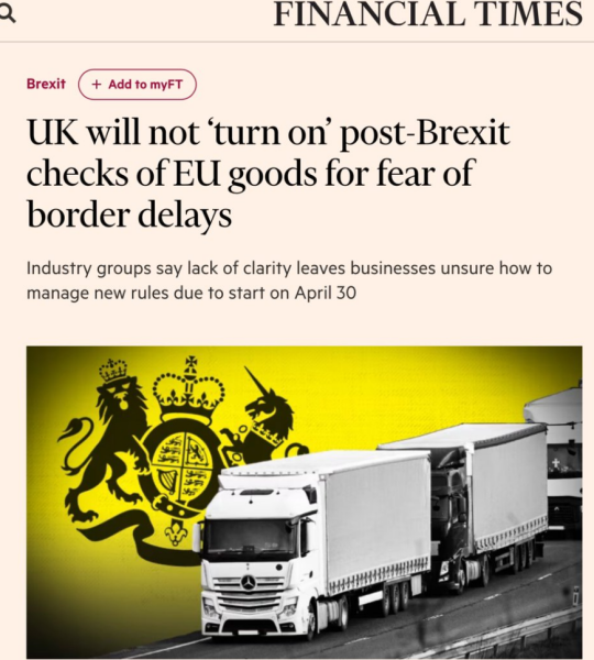 Brexit mega thread part 13: All eyes on Ireland