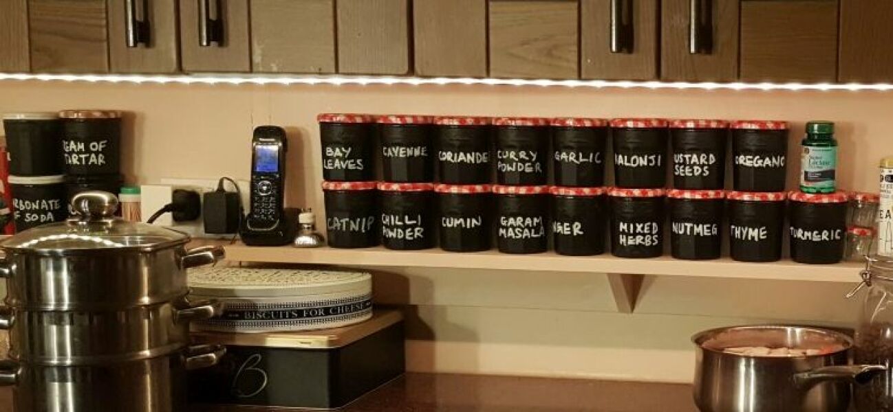 Show me how you store your spices