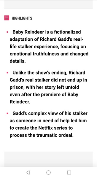 Baby Reindeer creator is provoking his stalker