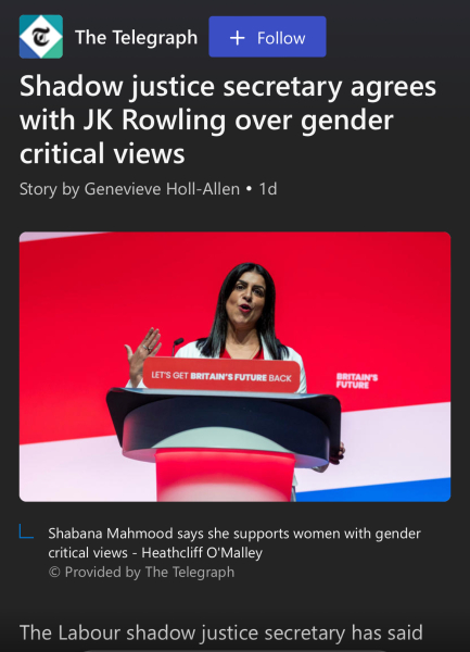 The history of the Gender Recognition actand Labour's role