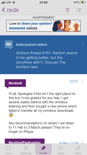 Archers thread #162: ‘This is like talking to Lassie’ – how right you are, Fallon! Discuss The Archers here.