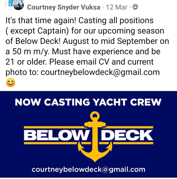 Below Deck - Hayu Pace....The Best Goddam Job In The World