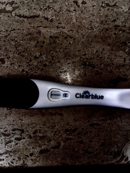 Clearblue faint positive?