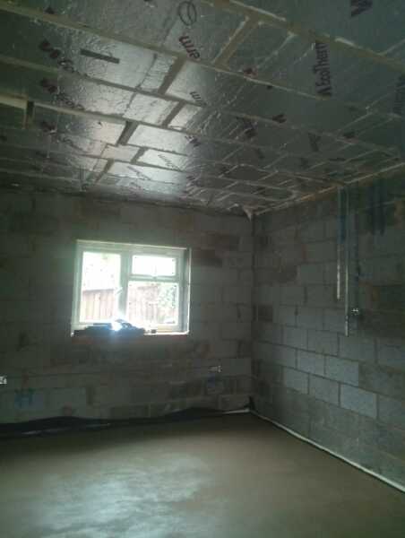 Self build extension 