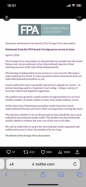 Journalists on the ground in Gaza