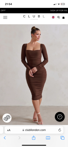 To think this dress isn’t too sexy to wear to a wedding?