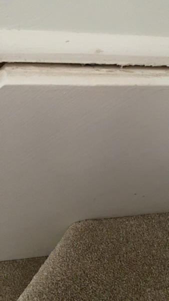 My staircase has shifted...