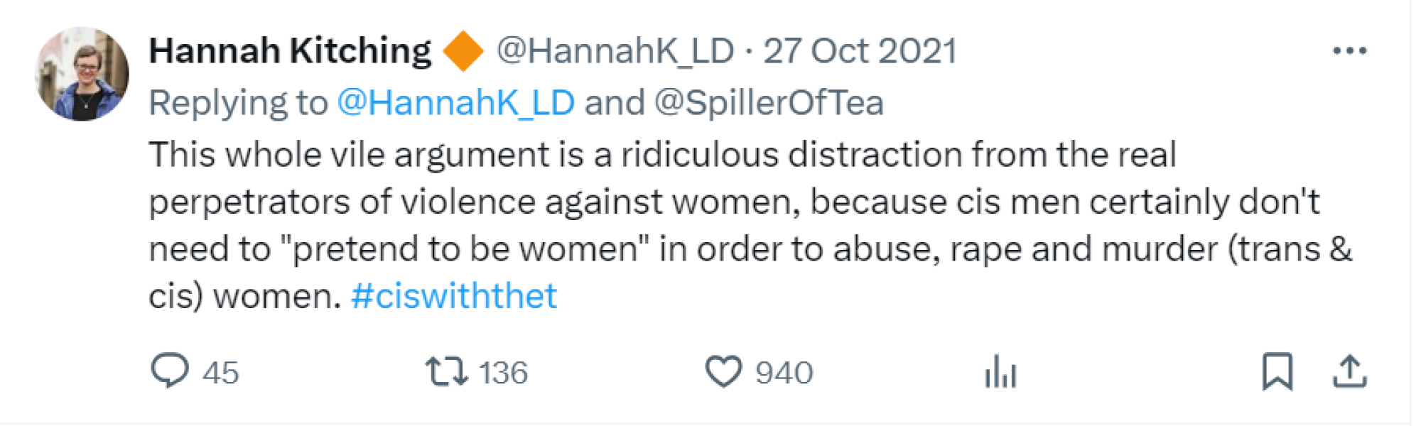 Hannah Kitching - Lib Dem Councillor