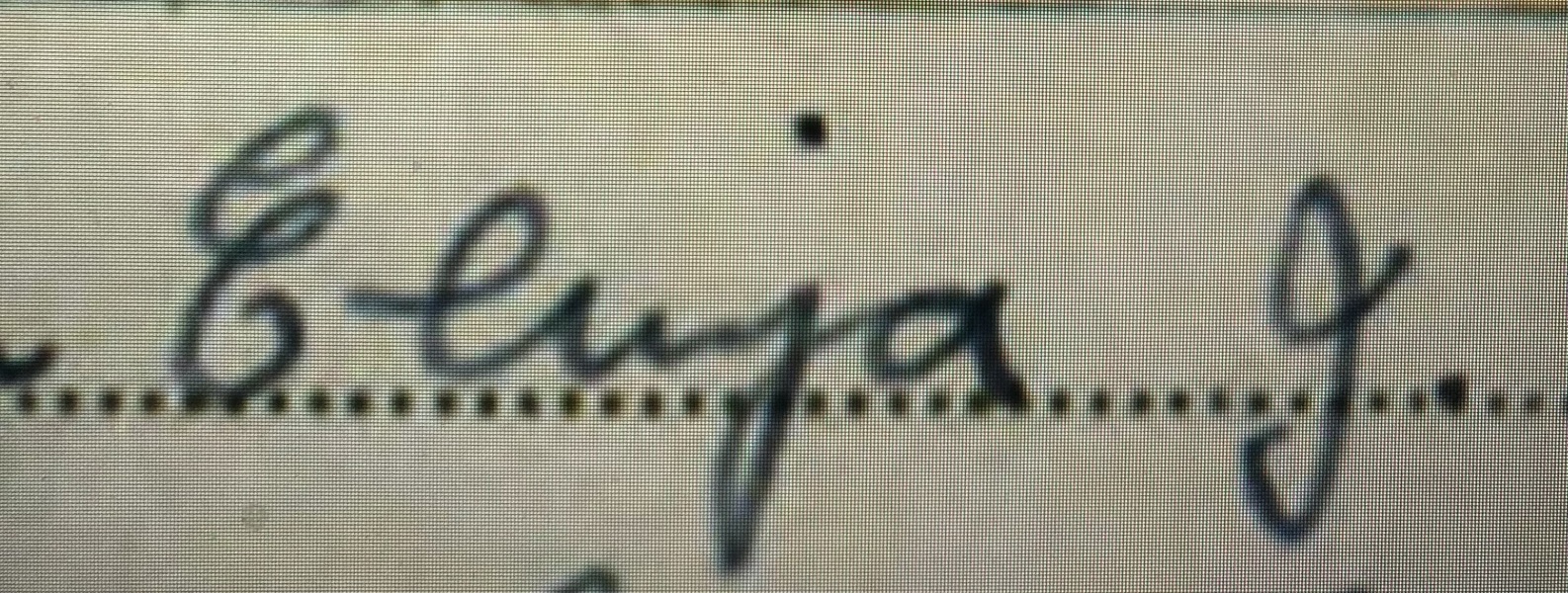 Help reading first name please
