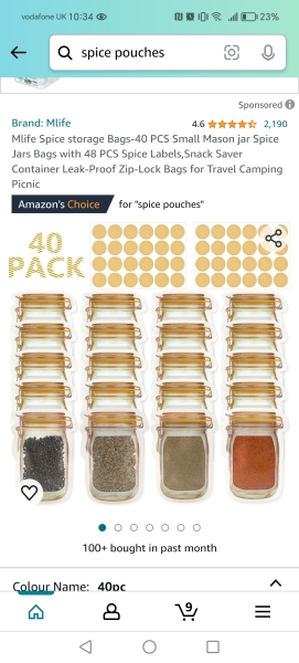 Show me how you store your spices