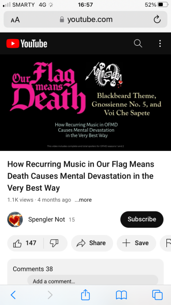 Our Flag Means Death. It's utterly brilliant and I am obsessed!